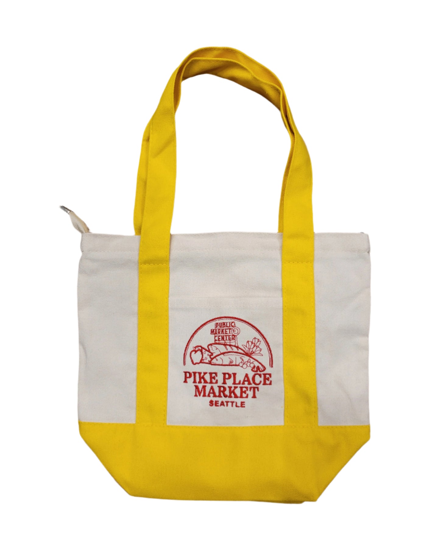 Mini Tote Colored Bag with Zipper Seattle