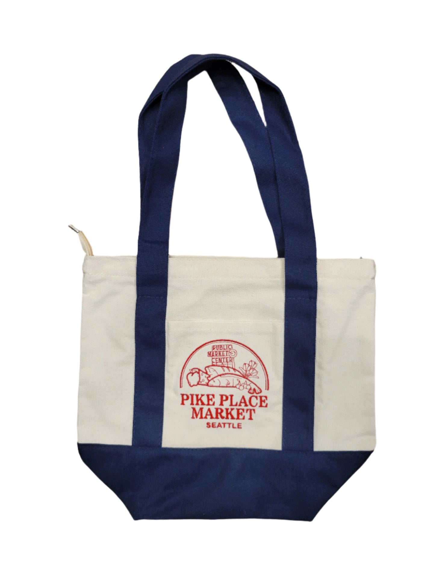 Mini Tote Colored Bag with Zipper Seattle