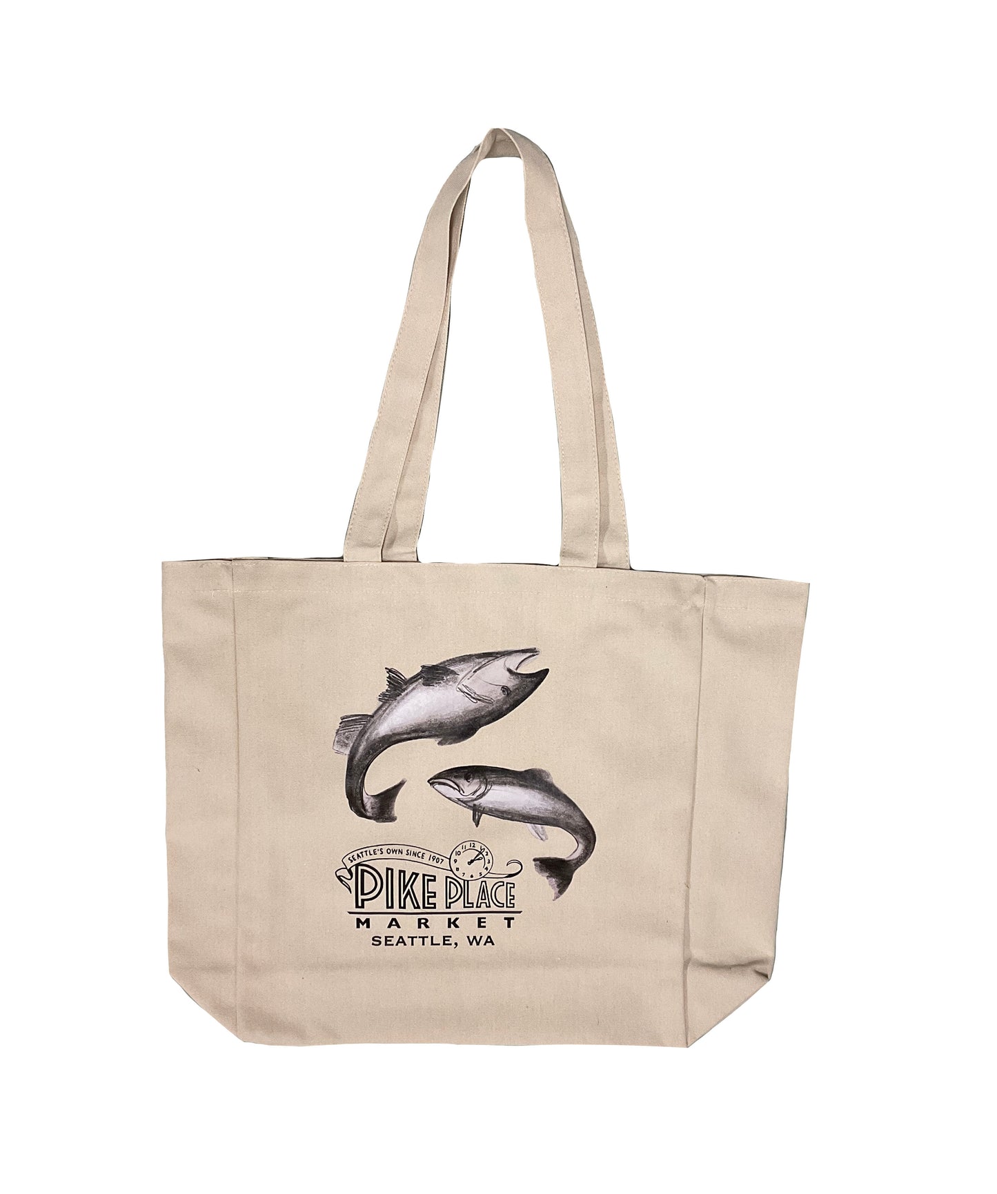 Seattle Pike Place Fish Tote Bag