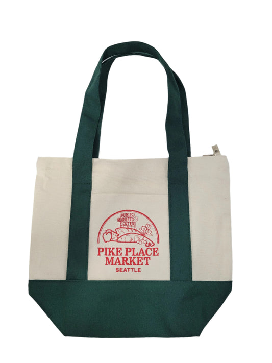 Mini Tote Colored Bag with Zipper Seattle