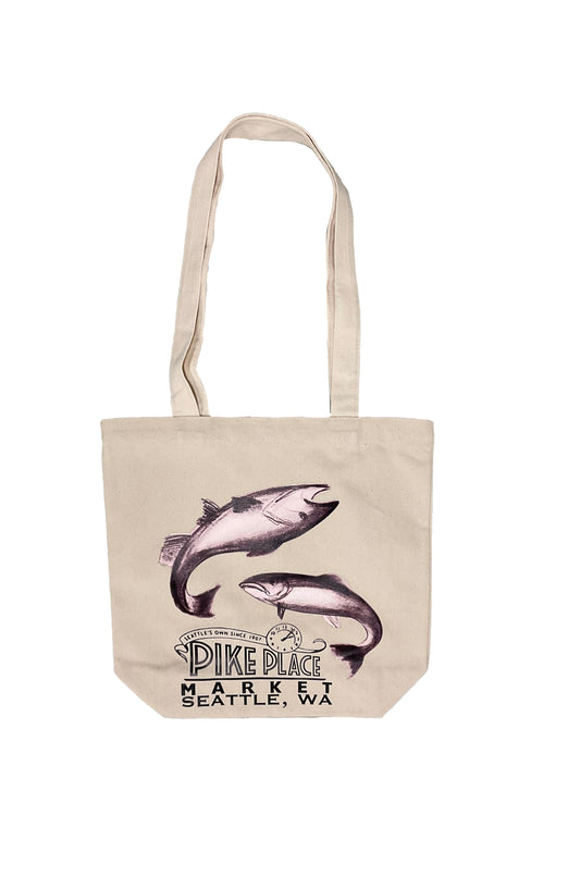 Seattle Pike Place Fish Tote Bag