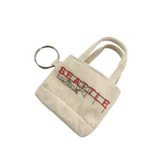 Seattle Tiny Tote Keychain