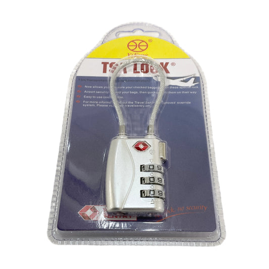 Travel Luggage Lock with Numbers Wire