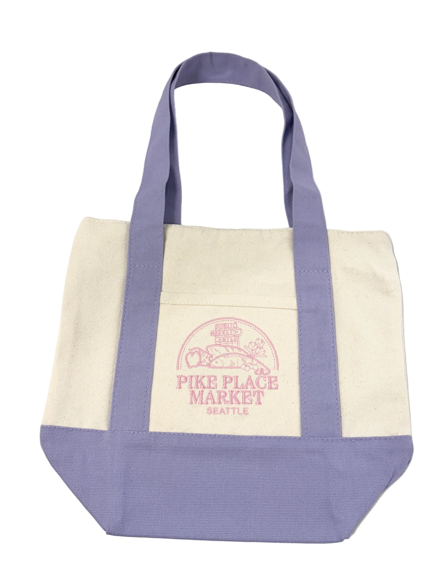 Mini Tote Colored Bag with Zipper Seattle