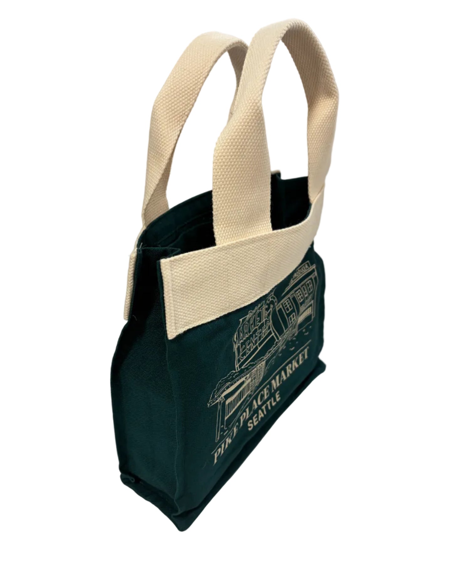 Seattle Market Book Tote Canvas