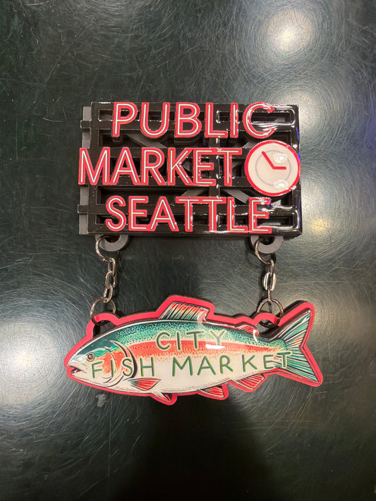 Public Fish Magnet Seattle